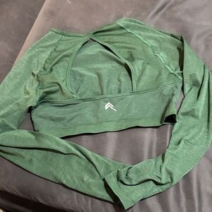 Oner Active Green Crop Top